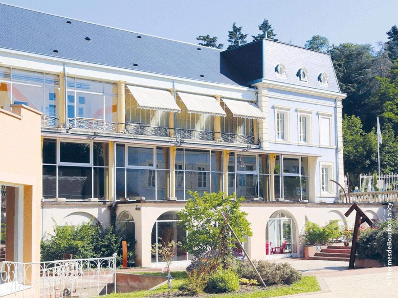 Logis Grand Hôtel Bourbon-Lancy Exterior foto