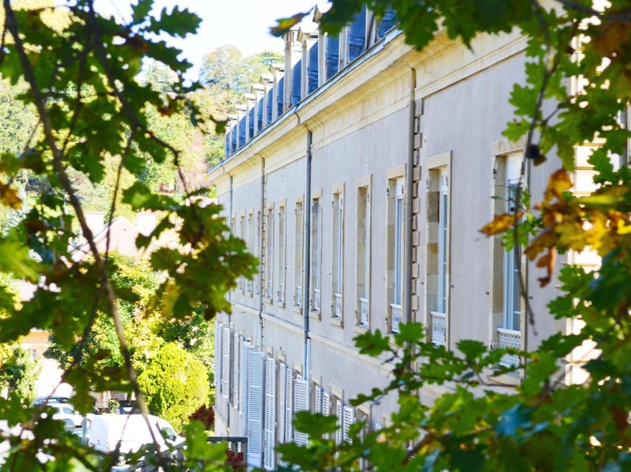 Logis Grand Hôtel Bourbon-Lancy Exterior foto