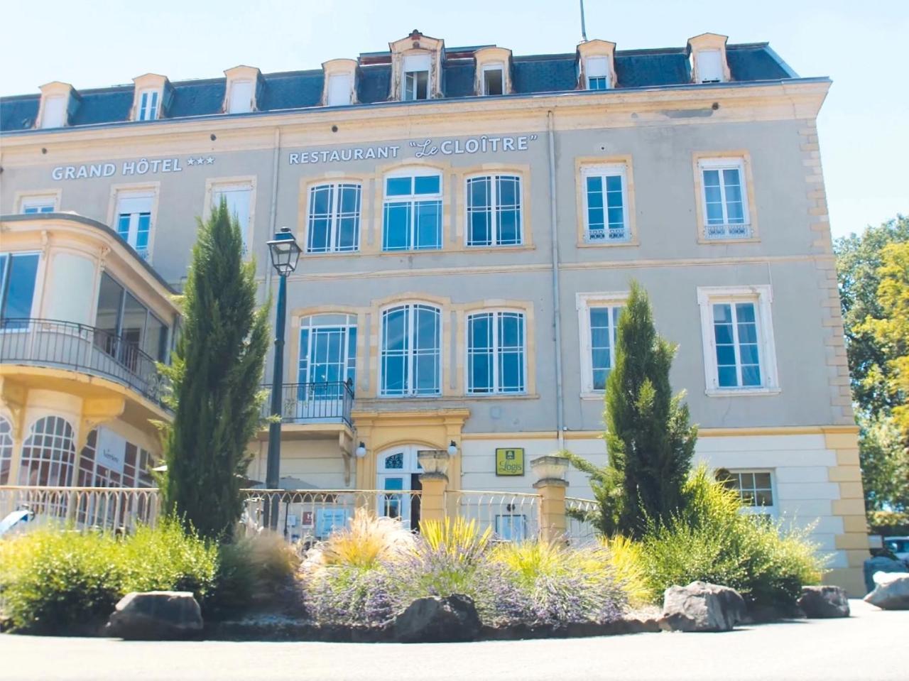 Logis Grand Hôtel Bourbon-Lancy Exterior foto