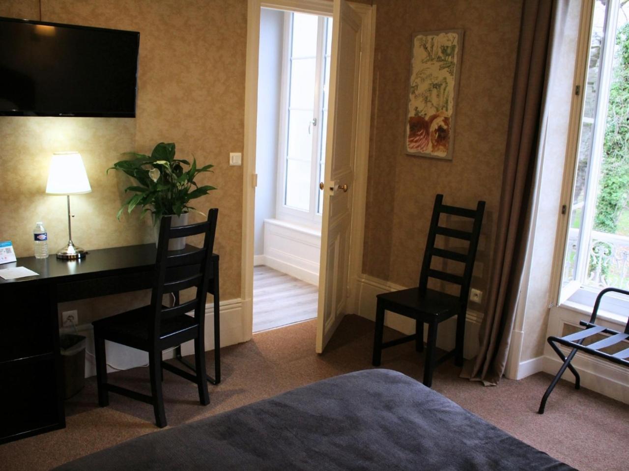 Logis Grand Hôtel Bourbon-Lancy Exterior foto